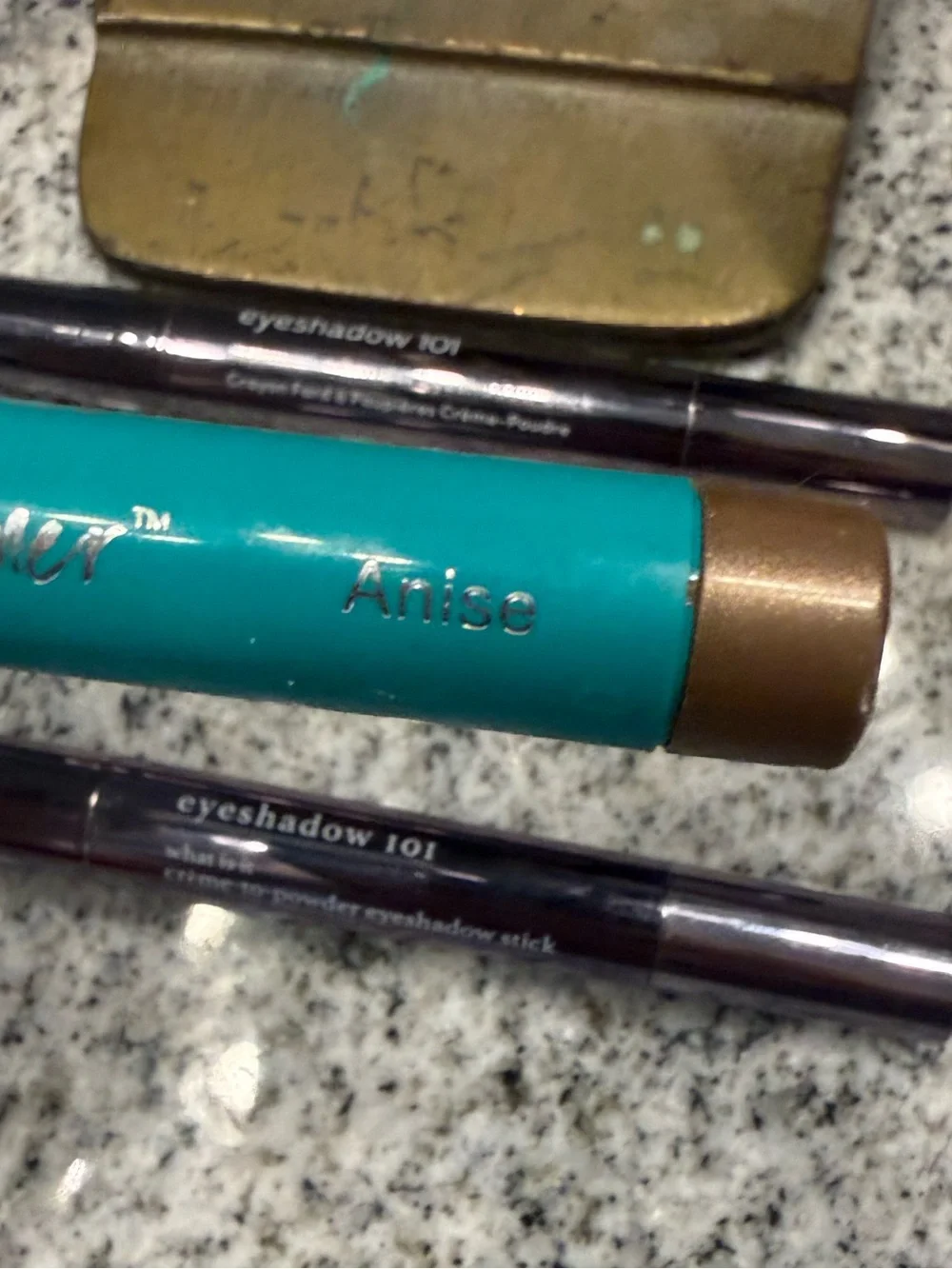 Eyeshadow Stick lot- neutral shimmers by Thrive Causemetics and Julep